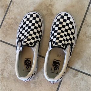 Checkered Vans